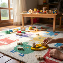 Queijo De Madeira Com Ratinhos Brinquedo Pedagógico