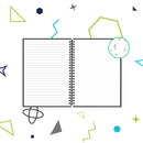 Caderno Inteligente Reutilizável A5/B5 – Apagável, Com Caneta, Ideal para Estudos, Escritório e Desenhos
