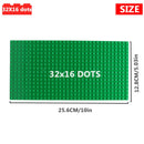Crianças Classic Figures Building Blocks, Tijolos Base Plate Blocks, Brinquedos para Crianças Presentes, 32x32, 32x16, 6 peças por conjunto