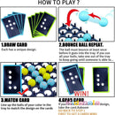 Jogo de quicar bola infantil, tabuleiro de interação pai-filho, bola de conexão de salto, lançamento de criança, jogo de festa divertido