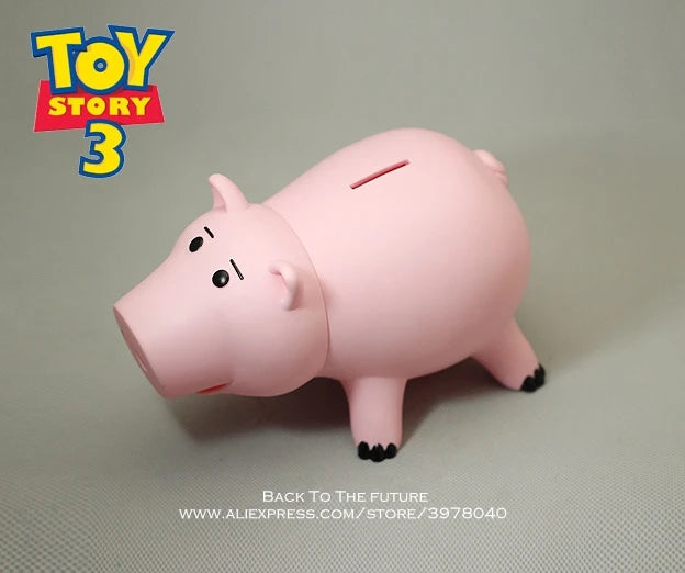 Disney Toy Story 4 - Hamm o Mealheiro para Crianças, Figuras de Ação em PVC, Mini Bonecas, Brinquedos Infantis, Modelo Presente, Versão Q, 21cm