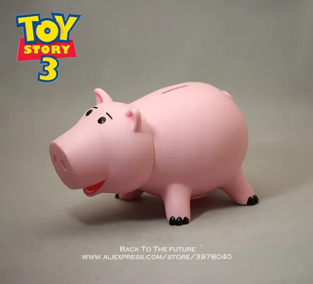 Disney Toy Story 4 - Hamm o Mealheiro para Crianças, Figuras de Ação em PVC, Mini Bonecas, Brinquedos Infantis, Modelo Presente, Versão Q, 21cm