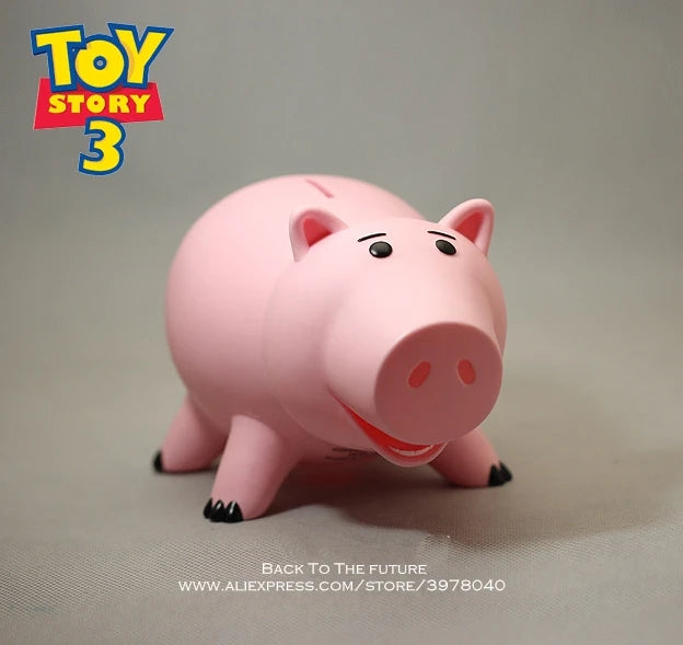 Disney Toy Story 4 - Hamm o Mealheiro para Crianças, Figuras de Ação em PVC, Mini Bonecas, Brinquedos Infantis, Modelo Presente, Versão Q, 21cm