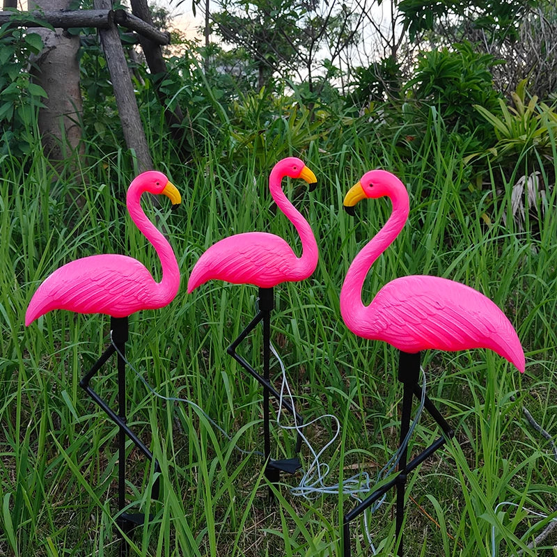 Flamingo LED, Lâmpada para exterior / jardim, à prova d'água, Decoração