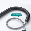 Torneira de pia de cozinha, único furo, com suporte para puxar o bico, preto