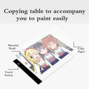 Prancha iluminada para desenhar para Crianças, Brinquedo Infantil, Pintura Educativa, prancheta,  papel A4/A5