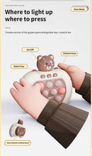 Brinquedo Pop It com Luz, Fidget Toy com Sistema de Níveis, Anti-stress, Eletrônico, Jogos de Apertar para Crianças, Para Relaxar, Presente Criativo