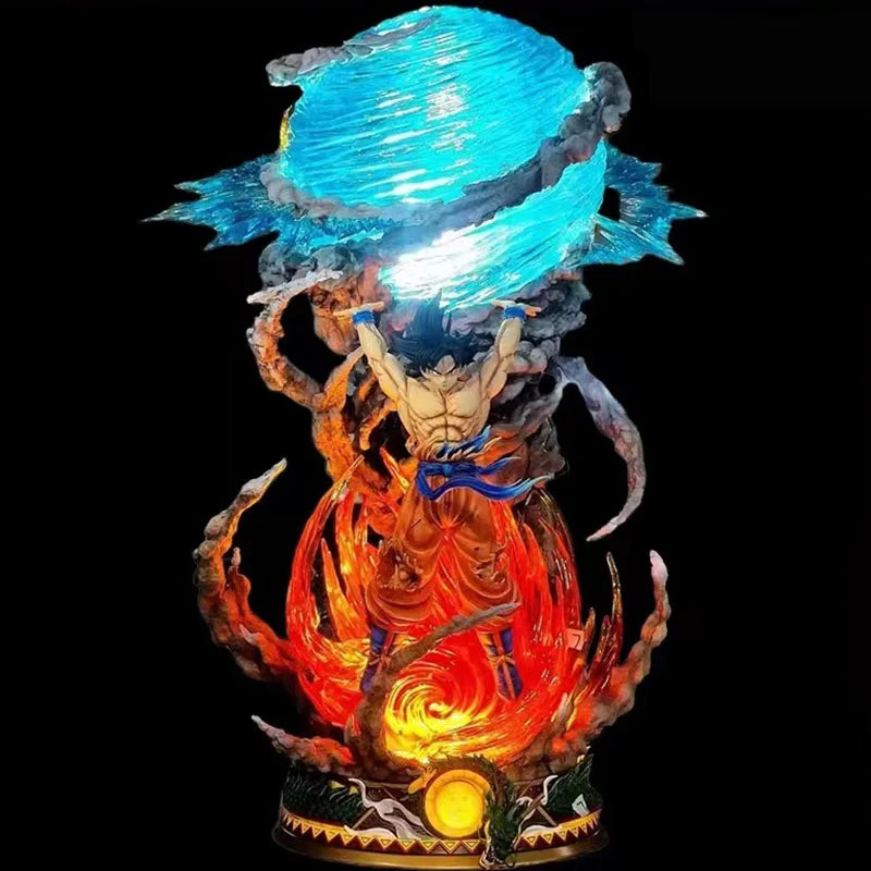 Figuras de ação de anime Dragon Ball, figura de Goku, bomba super espiritual, son goku, modelo de PVC Gk, brinquedos de coleção, presentes, 23 cm