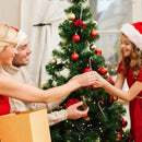 Kit com 24/36 Bolas de Natal 3cm – Enfeites para Árvore de Natal, Pendentes Decorativos para Casa e Festa de Ano Novo, Decoração Natalina