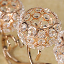 Suporte De Vela De Cristal, 3 Braços, Suporte De Vela De Aniversário, Festa De Casamento, Decoração