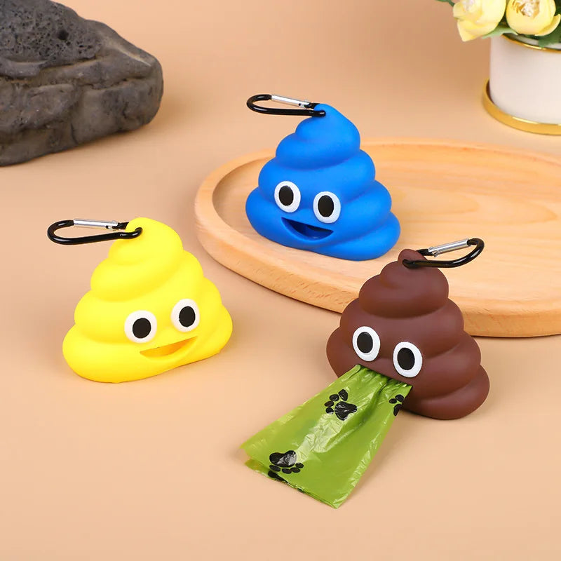 Dispenser Portátil para Sacos de Fezes Pet – Design Prático e Compacto