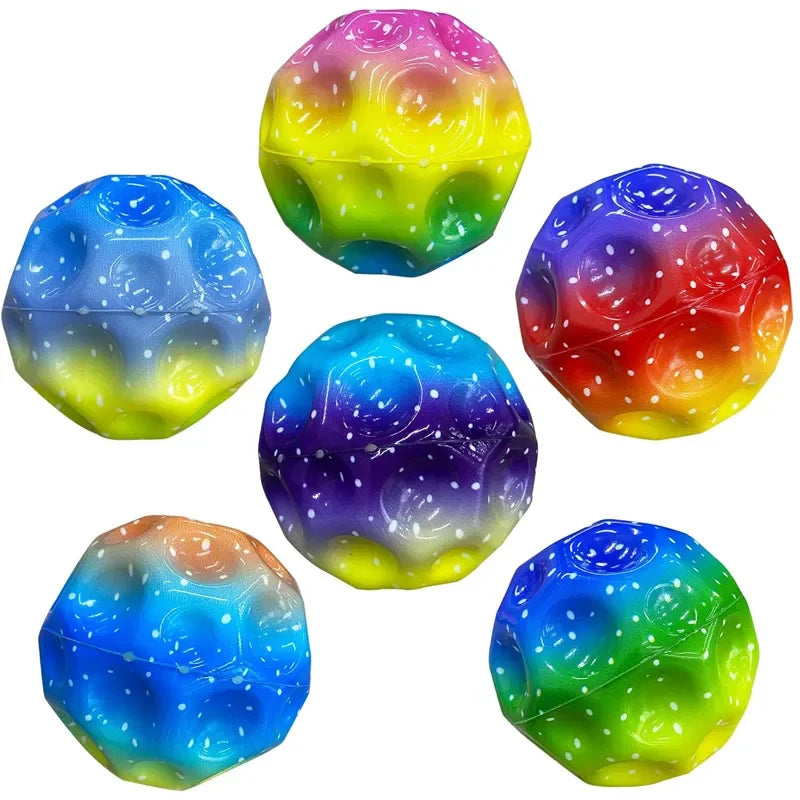 Bola de salto alto extremo espaço bola crianças brinquedos ao ar livre, brinquedos sensoriais para crianças