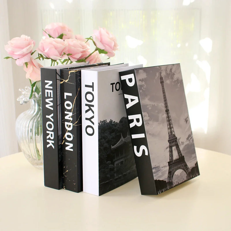 Livros Decorativos Falsos – Estilo Moderno para sua Casa