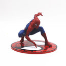 Homem-aranha figura vingadores modelo desktop chassi do carro ornamento decoração de escritório coleção estátua natal