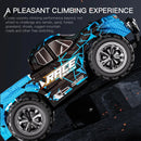 Carro RC com luz LED para crianças, modelo 2.4G, 2WD Off-Road, controle remoto, veículo de escalada, carros ao ar livre, brinquedos / presentes, novo, 1:16, 1:20