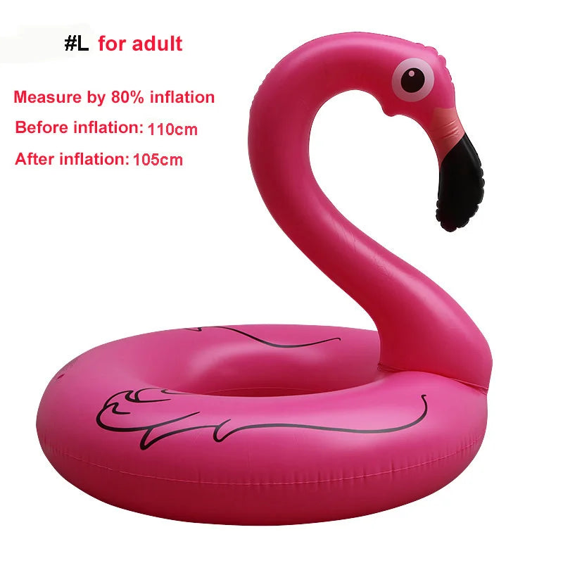 Boia Inflável Flamingo Rooxin – Diversão na Piscina ou Praia