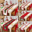 Toalha de Mesa de Natal – Decoração "Feliz Natal" para Mesa em