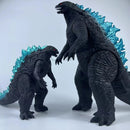 Godzilla figura rei presente dos monstros brinquedos godzilla modelo figma cola macia articulações móveis figuras de ação crianças brinquedos presentes