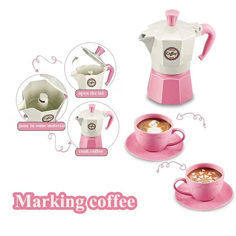 Simulação Jogo de Café Infantil, Louça Play House, Cozinha ao ar livre, DIY Jogo de Chá da Tarde, Brinquedo Presente para Crianças, 4 peças, 11 peças