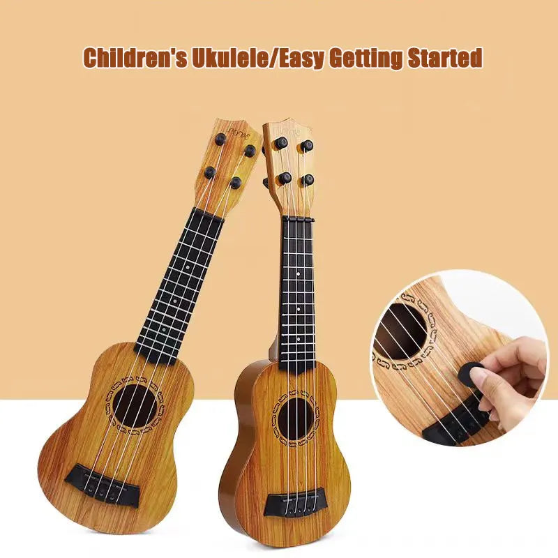 Brinquedo de violão infantil, pode ser usado para tocar instrumentos elementares com pás, Yukrili, brinquedos musicais, 35cm