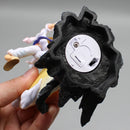 14cm anime luffy figura de uma peça estatueta engrenagem 5 luffy figura estátua boneca ornamento coleção pvc modelo brinquedos presente para meninos