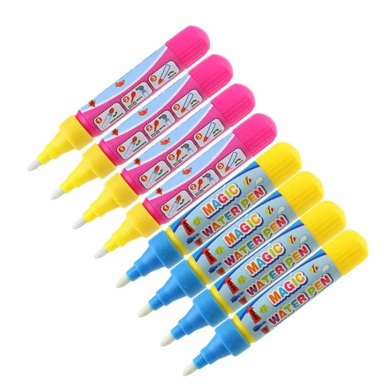 Caneta Mágica para Tapete de Desenho - Ferramenta de Substituição para Brinquedos Educativos, Caneta para Pintura e Escrita no Tapete de Água para Crianças