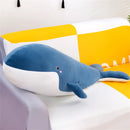 Baleia, travesseiro de pelúcia para crianças, brinquedo, meninos e meninas