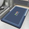 Tapete de Banheiro Super Absorvente - Antiderrapante, Secagem Rápida, Lavável, Ideal para Chuveiro, Banheira, Piso e Porta de Banheiro