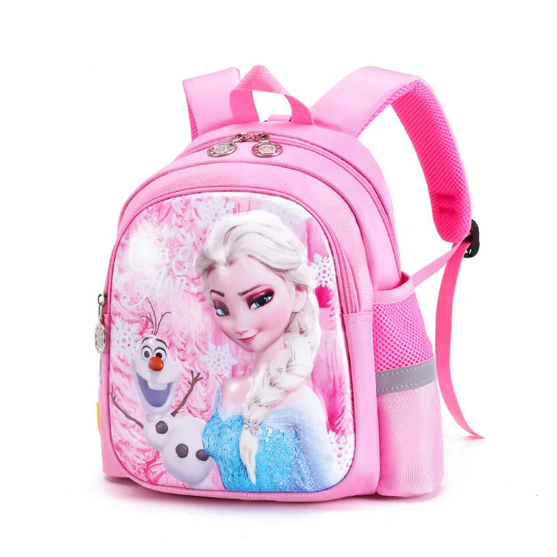 Mochila da Disney - Elsa, mochila escolar de jardim de infância, mochila de viagem, Frozen, meninas, bebês, crianças, moda