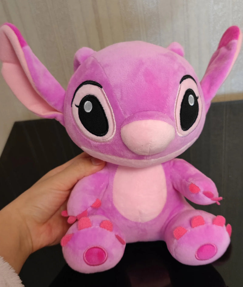 Pelúcia do Stitch - Bonecos de Pelúcia Azul e Rosa Inspirados em Lilo & Stitch