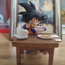 Figura infantil de Dragon Ball Z Vegeta, Son Goku, 8cm, figuras de PVC, brinquedos modelo de coleção, presentes de Natal