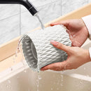 Organizador de Cosméticos com Tampa, Grande Capacidade, Caixa Titular para Caneta, 360 Rotativa, maquiagem