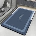 Tapete de Banheiro Super Absorvente - Antiderrapante, Secagem Rápida, Lavável, Ideal para Chuveiro, Banheira, Piso e Porta de Banheiro