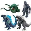 Boneca modelo Godzilla X Kong, figura de anime action, novas cores, cola suave monstro, titã, brinquedos ornamentados, 23cm