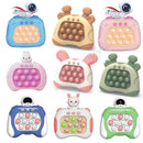 Jogo Quick Push com Luz Pop Eletrônica, Fidget Brinquedos para Crianças e Adultos, Anti Stress Relief, Brinquedos Sensoriais para Meninos e Meninas, Jogos Divertidos, Presente de Natal