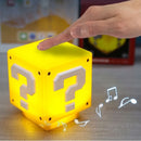 Super Mario Bros LED Night Light para crianças, ponto de interrogação, brinquedo do jogo, lâmpada de mesa, carregamento USB, presente de aniversário para crianças