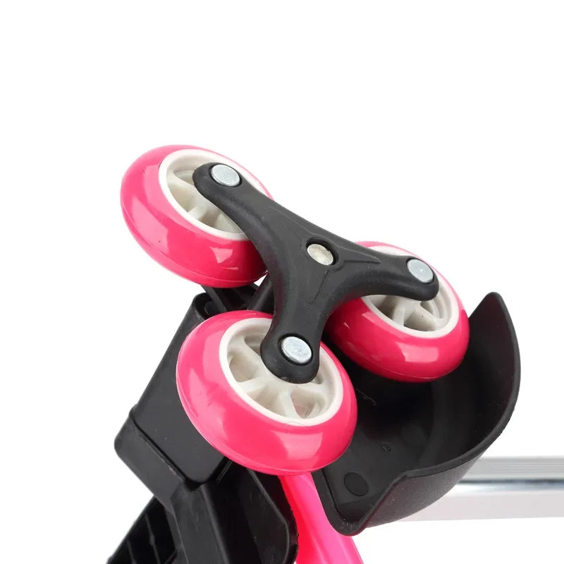 Estrutura de Rodinhas para Mochila Escolar Infantil com Alça Expandível