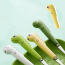 Conjunto de Talheres Dinossauro Divertido: Colher e Garfo de Cerâmica para Crianças!