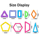 Blocos de construção magnéticos para crianças, Designer Constructor Set, tamanho grande, brinquedos magnéticos para crianças, mais