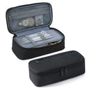 Estojo de Armazenamento para Canetas – Estojo de Lápis 2 Camadas com Grande Capacidade para Maquiagem e Material Escolar