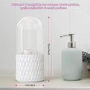 Organizador de Cosméticos com Tampa, Grande Capacidade, Caixa Titular para Caneta, 360 Rotativa, maquiagem