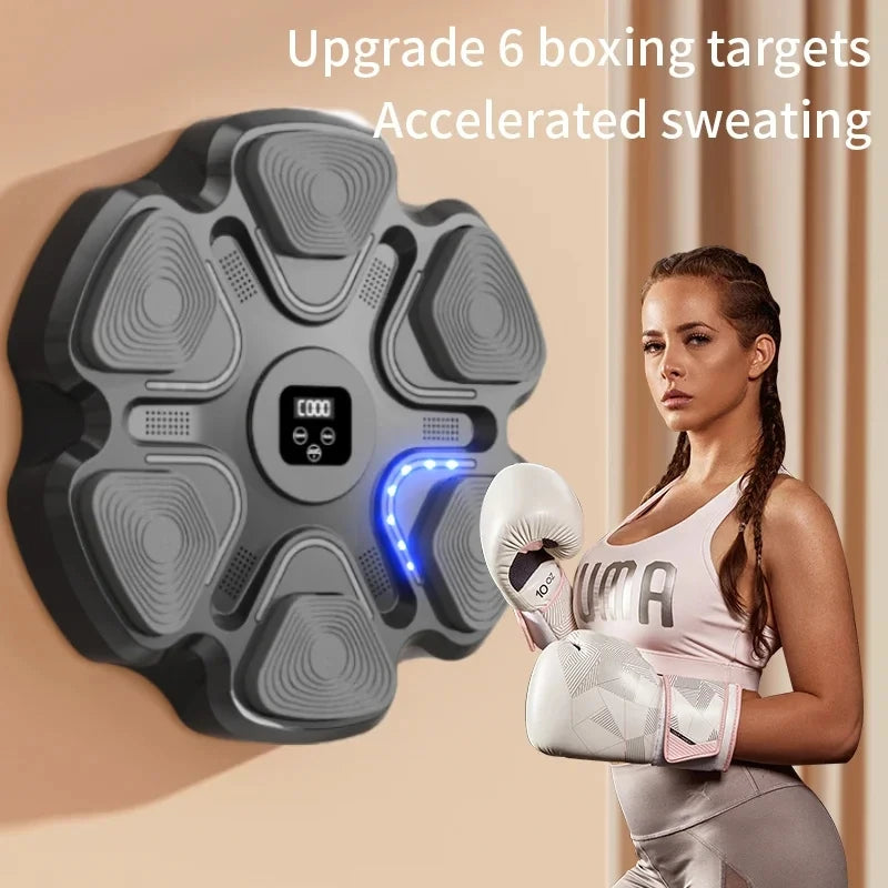 Máquina de Boxe Musical Inteligente para Treinamento – Adultos e Crianças