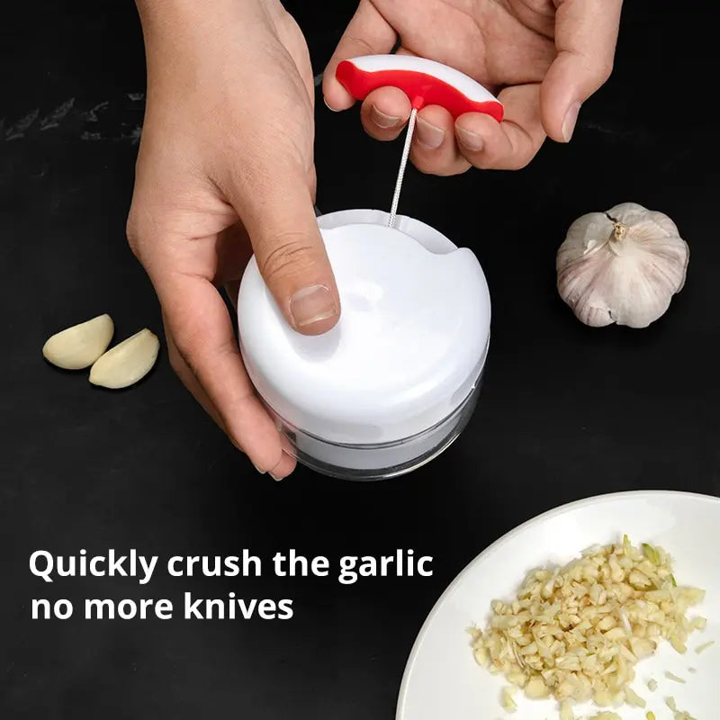 Multiprocessador de comida portátil, Cozinha Multifuncional, comida, Picar alho