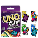 Mattel UNO FLIP! Jogo de Tabuleiro de Entretenimento Familiar, Cartas Divertidas, Brinquedos Infantis, Caixa de Presente, Jogos de Cartas uno, Engraçado