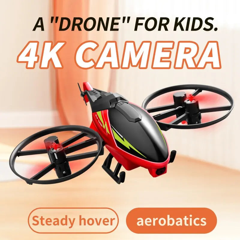 Helicóptero M3 RC Drone, 6CH, 2.4G, Altitude Estabilizada, Câmera Grande Angular HD, Helicópteros, Controle Remoto Brinquedos, Novo