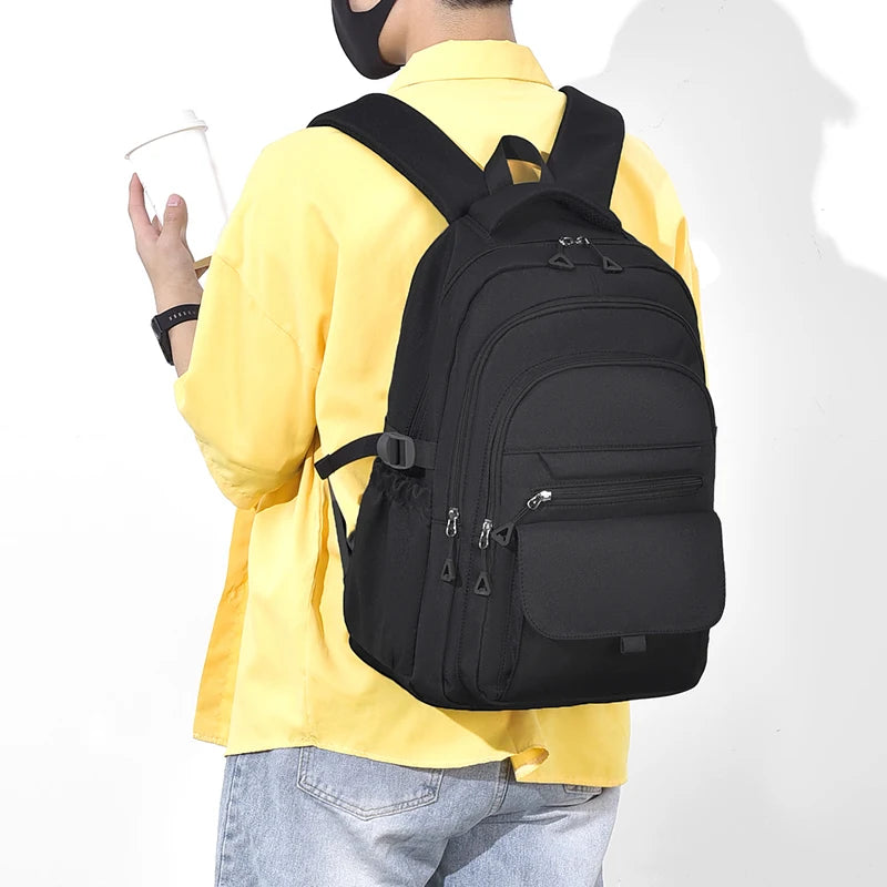 Mochila Impermeável e Estilosa com Várias Camadas - Oxford, Grande Capacidade, Ideal para Estudantes e Viagens