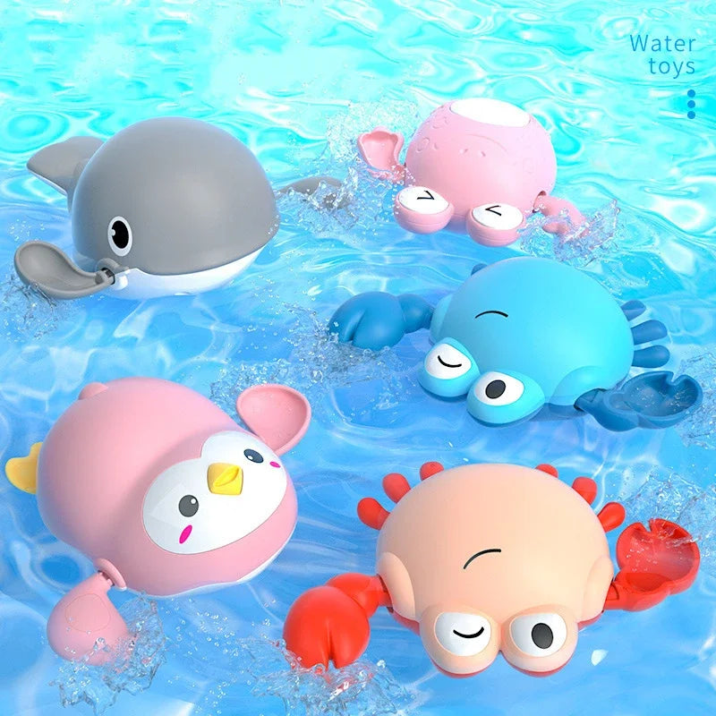Brinquedos de Banho para Crianças e Bebês, natação, fofos, jogar água, diversão, banho, engraçado, crianças, banheiro, chuveiro, banheira, animais