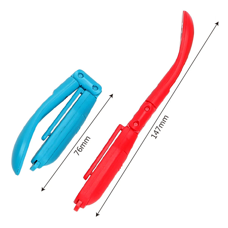 Lâmpada de leitura de clip flexível para kindle / livro, luz LED dobrável, com bateria