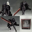Figma410 Berserk 16cm Guts Black Swordman Anime Action Figure Periphery Model Gifts Ornaments