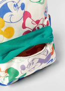 Disney - Bolsa infantil multifuncional, mochila estudantil, cores combinando, estampa do Mickey Mouse